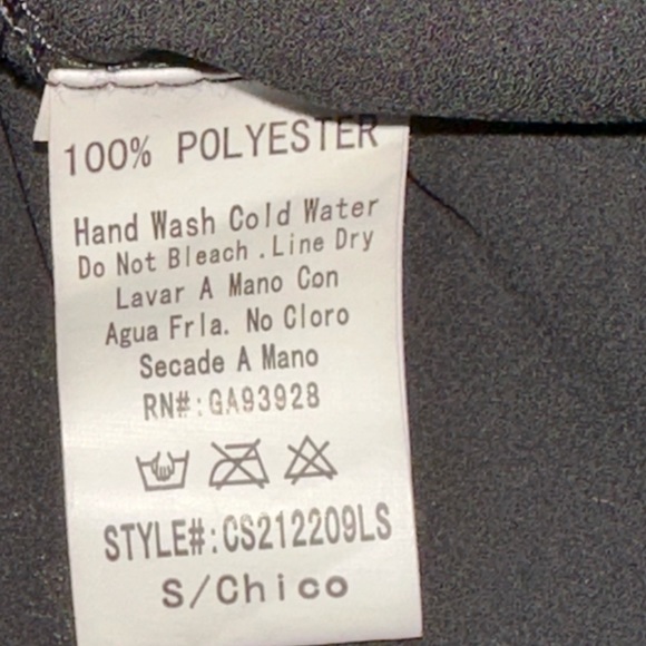 CALS Long sleeve Top with Studded cuffs - Picture 9 of 10